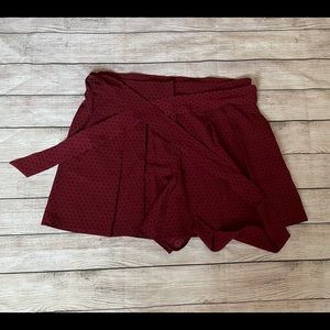 Shorts Michael Kors red /black polka dots